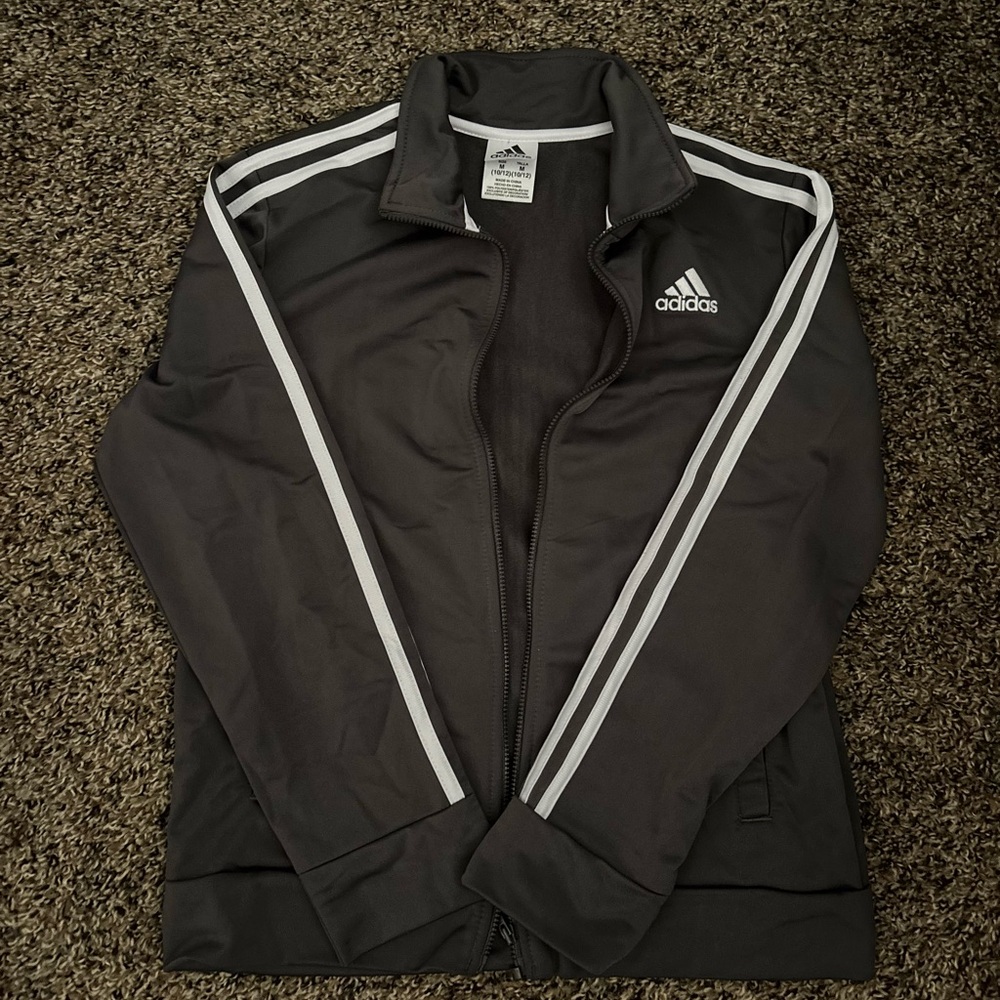 Adidas dark gray sweater